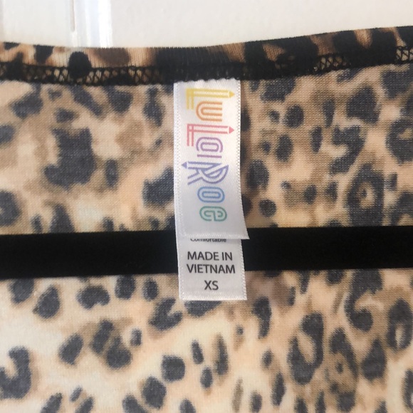 Cheetah print LuLaRoe Lynnae - Picture 3 of 3